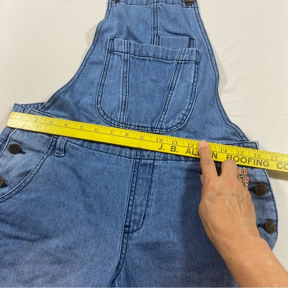 Overalls KK Kardashian Kollection Jumper Overalls Jeans women’s 6 distressed hem - Picture 6 of 11